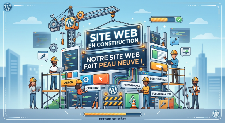 Site en construction